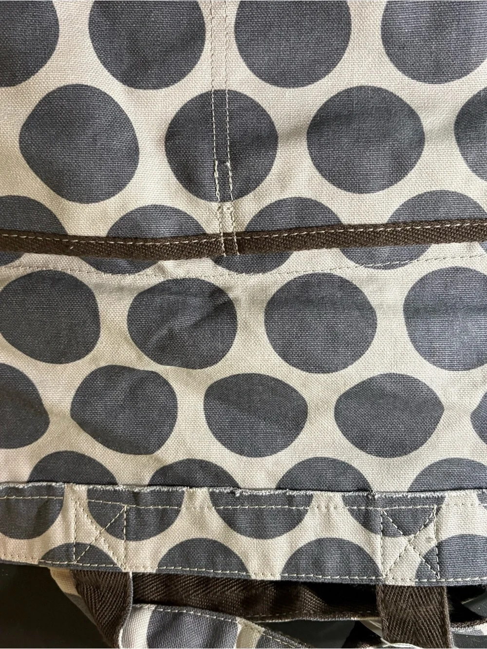 Thirty One Grey Mod Dot Metro Metro Foldover